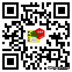 QR code with logo 3PDs0