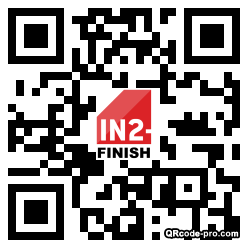 QR code with logo 3PEg0