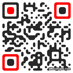 QR code with logo 3PF40