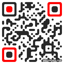 QR code with logo 3PG80