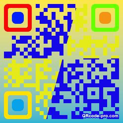 QR code with logo 3PL80