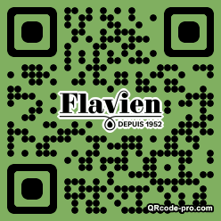 QR code with logo 3PLA0