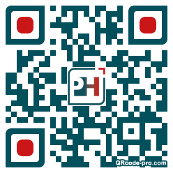 QR code with logo 3PLB0