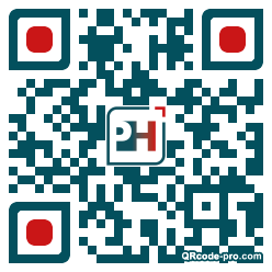 QR code with logo 3PLH0