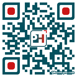 QR code with logo 3PLM0