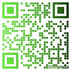 QR code with logo 3PLd0