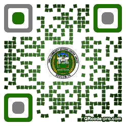 QR code with logo 3PyB0