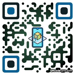 QR code with logo 3Pyv0