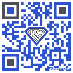 QR code with logo 3Pz70