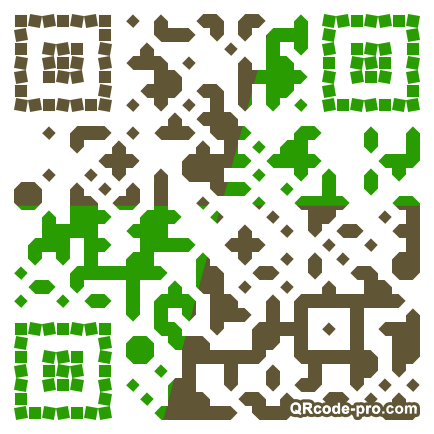 QR code with logo 10X90