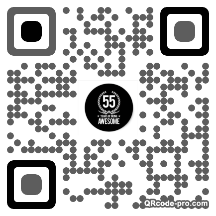QR code with logo 12Ry0
