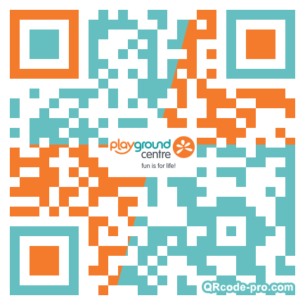 QR code with logo 12Wh0
