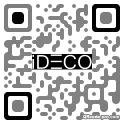 QR code with logo 13Dt0