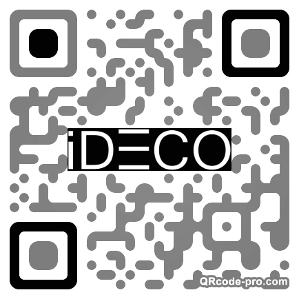 QR code with logo 13Dt0