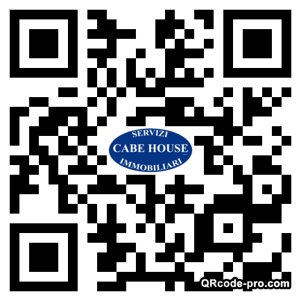QR code with logo 13Ep0
