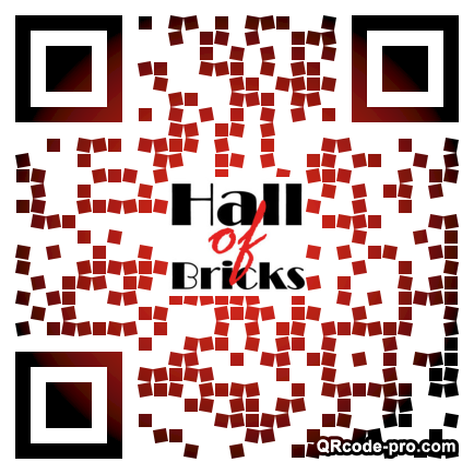 QR code with logo 13Gn0