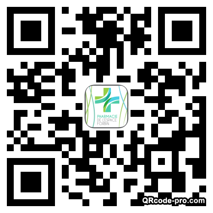 QR code with logo 13Hy0