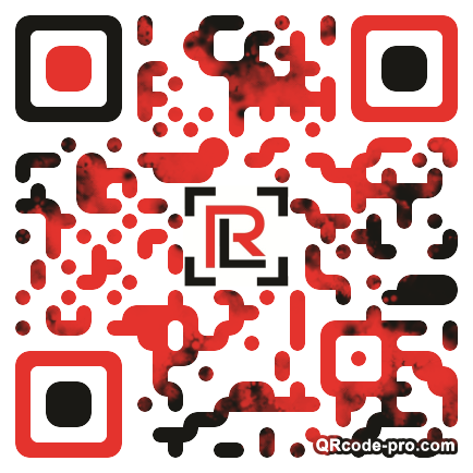 QR code with logo 13Pl0
