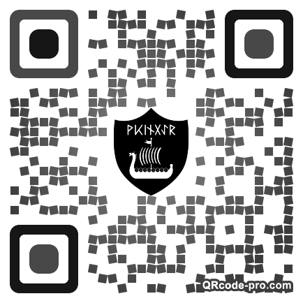 QR code with logo 13Rx0
