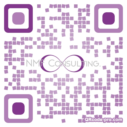 QR code with logo 13Sn0