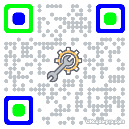 QR code with logo 14Nt0
