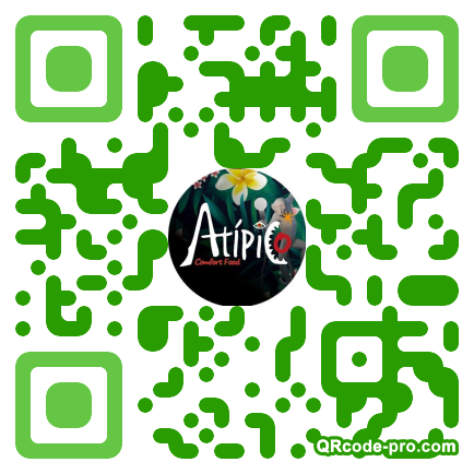 QR code with logo 14Of0
