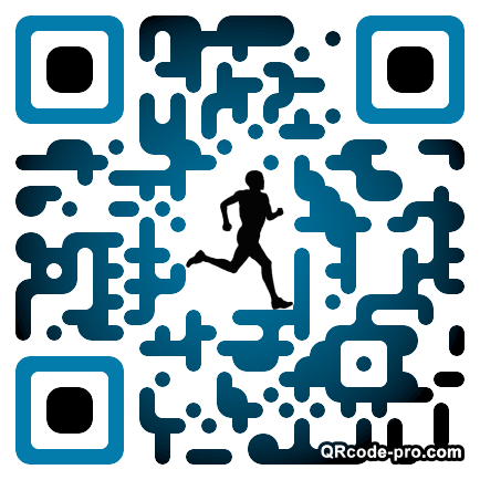 QR code with logo 14P80