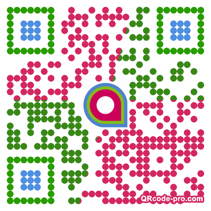 QR code with logo 154m0