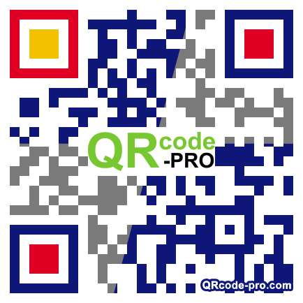 QR code with logo 15Yr0