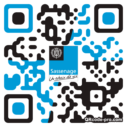 QR code with logo 15zb0