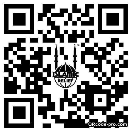 QR code with logo 16Hb0