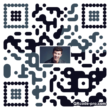 QR code with logo 16s20