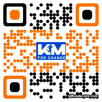 QR code with logo 17Aw0