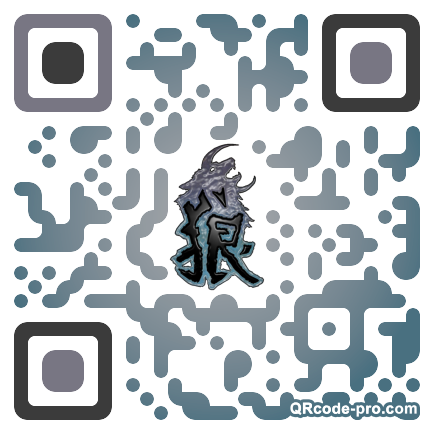 QR code with logo 17PA0