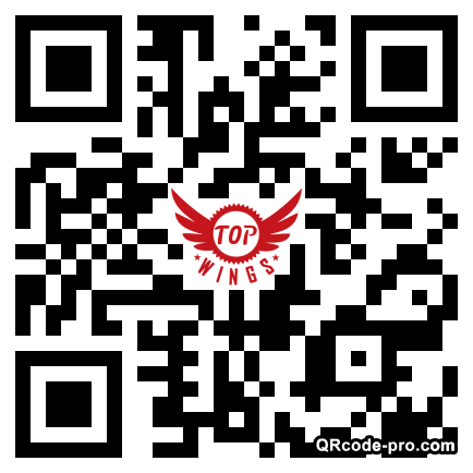 QR code with logo 17zH0