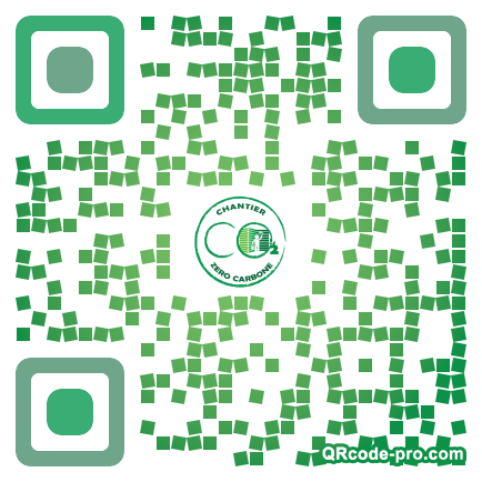 QR code with logo 185x0