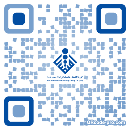 QR code with logo 18Bw0