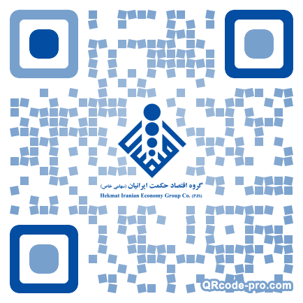 QR code with logo 18Dh0
