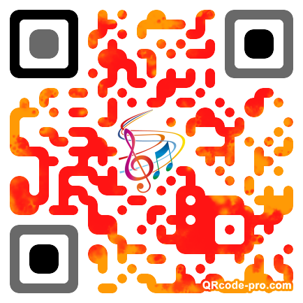 QR code with logo 18My0