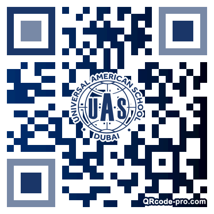 QR code with logo 18Ro0