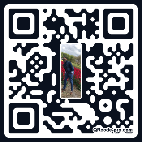 QR code with logo 18Z00