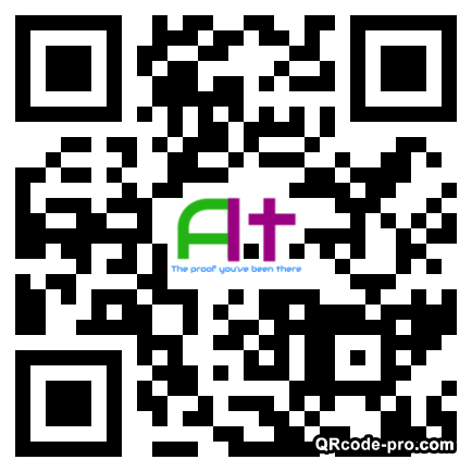 QR code with logo 18r00