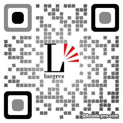 QR code with logo 18r50