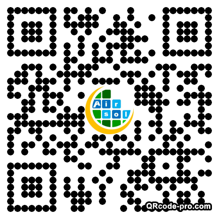 QR code with logo 19Cr0