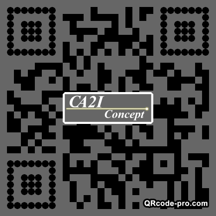 QR code with logo 19Hz0