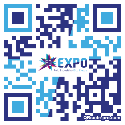 QR code with logo 19Me0