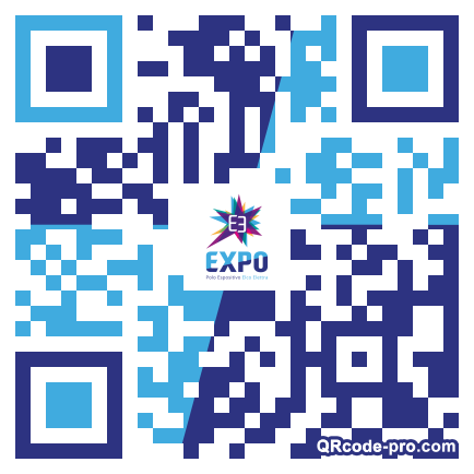 QR code with logo 19Mr0