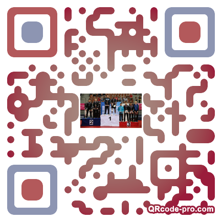 QR code with logo 19nr0