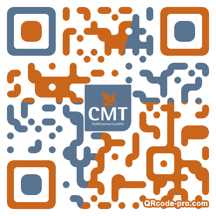 QR code with logo 1A3p0