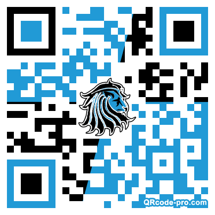 QR code with logo 1ANr0